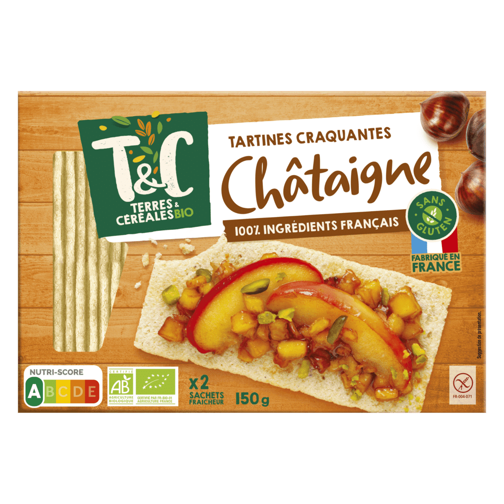 Tartines craquantes châtaigne