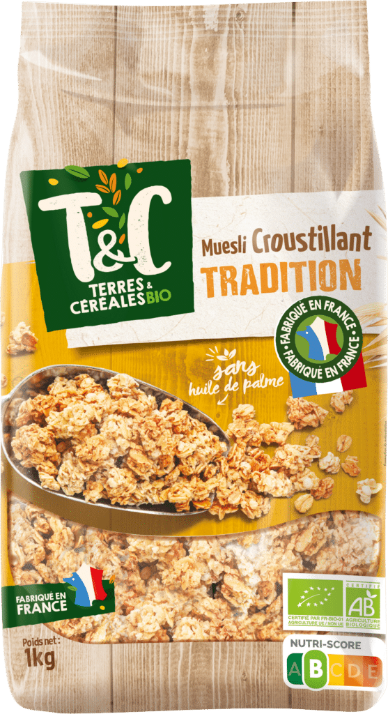 Muesli croustillant tradition 1kg