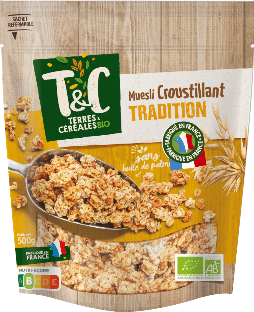 Muesli croustillant tradition 500g