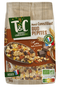 Muesli croustillant duo pépites