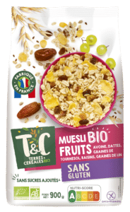 Muesli fruits sans gluten